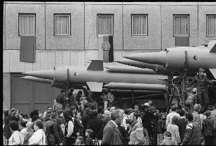 Militärparade zum Nationalfeiertag der DDR