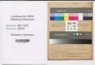 Entnazifizierung Hermann Schubert , geb. 25.12.1913 (Bueroangestellter)