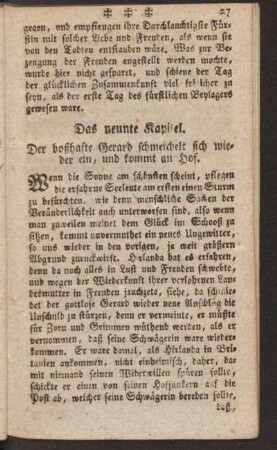 Das neunte Kapitel
