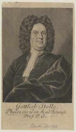 Bildnis des Gottlieb Stolle