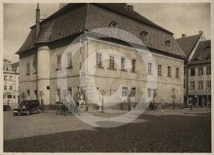 Rückseite des Rathauses Greiffenberg