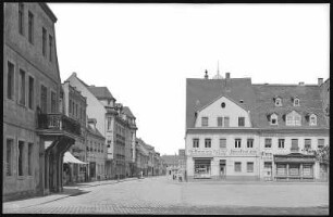 Borna. Markt und Pegauer Straße