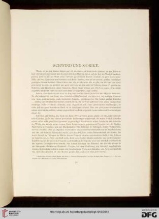 Schwind und Mörike