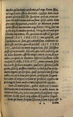 Pro Batismo et fide parvulorum, adversus Anabaptistas ... Defensio