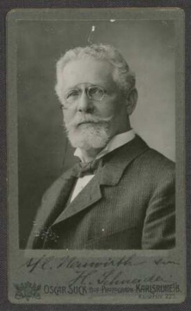 Schneider, Hermann, Nationalliberale