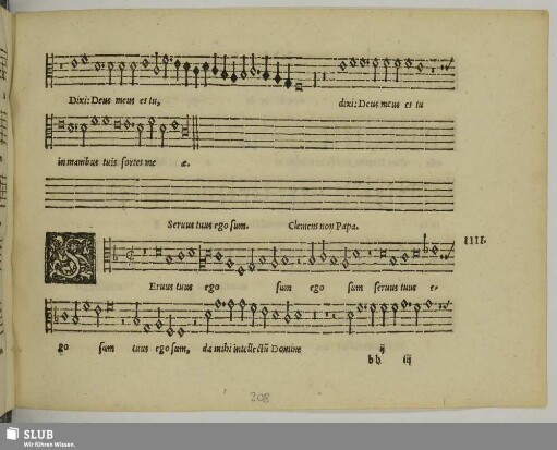 IIII. Clemens non Papa, Jacobus: Servus tuus ego sum