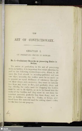 Chapter I. On preserving fruits in bottles