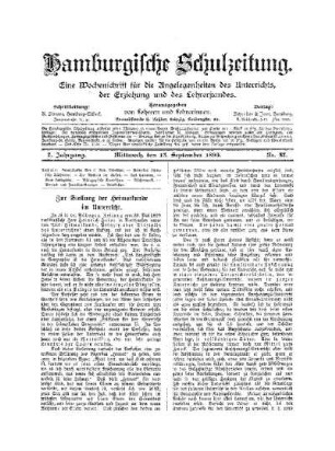 Zur Stellung der Heimatkunde im Unterricht