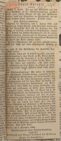 Tages-Chronik.