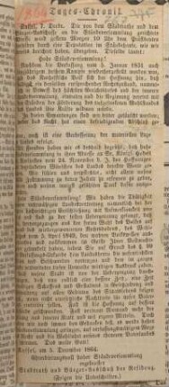Tages-Chronik.