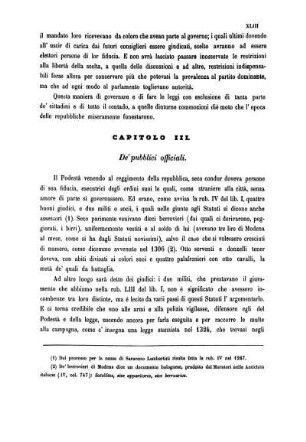 Capitolo III. De' pubblici officiali.