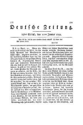 A. d. 21. April, 91