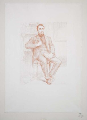 Bildnis Maurice Maeterlinck