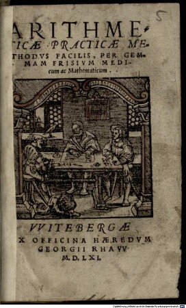 Arithmeticae practicae methodus