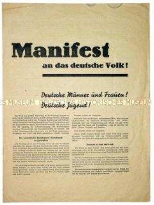 Programmatisches Dokument der SED vom Vereinigungsparteitag