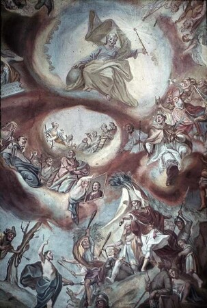Martyrium und Himmelfahrt der Heiligen Sebastian und Agatha