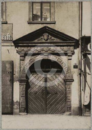 Portal von Bürgerhaus Ring 53 in Reichenbach