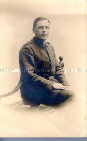 Willibald Holz als Soldat