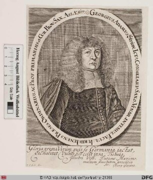 Bildnis Georg Adam Struve