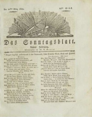 12, 1824: Stück
