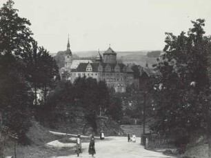 Zschopau, Schloss Wildeck mit Stadtkirche Sankt Martin