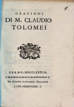 Orazioni