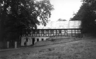 Wilsdruff-Grund. Hintere Mühle oder Obermühle, Ansicht