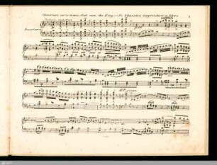 Ouverture sur le thème: God save the King - v. Fr. Schneider, eingerichtet v. Ebers.