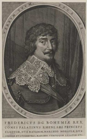 Bildnis des Fridericvs, Bohemiae Rex