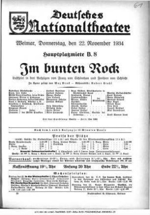 Im bunten Rock
