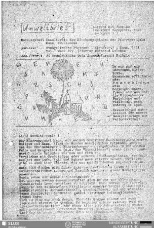 [19]88,Nov./Dez.: Umweltbrief