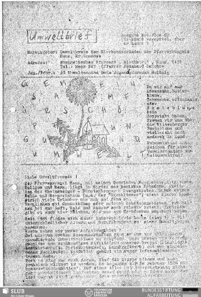 [19]88,Nov./Dez.: Umweltbrief