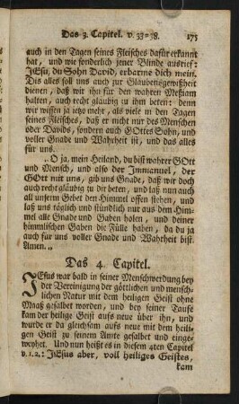 175-194, Das 4. Capitel