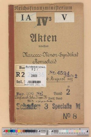 Marocco-Minen-Syndikat, Remscheid