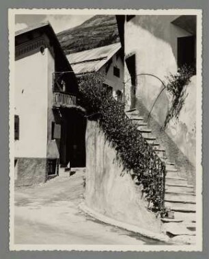 Straße nach Samedan