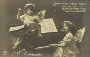 Stille Nacht, heilige Nacht - Alles schläft, einsam wacht [...]