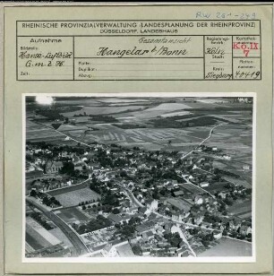 Hangelar, Gesamtansicht
