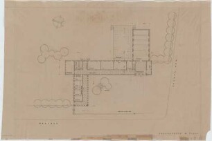 Grund, Peter; Giessen; Jugendherberge - Grundriss EG