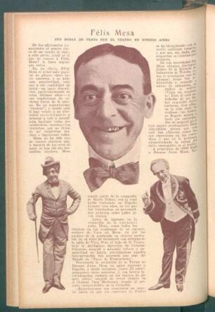 Félix Mesa - sus bodas de plata con el teatro en Buenos Aires