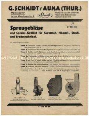 Gebläse für Getreide