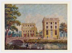 Orangerie-Schloss mit Marmorbad zu Cassel