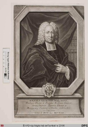 Bildnis Johann Georg Walch