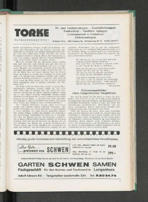 Erinnerungsbilder eines Langenhorner Graphikers