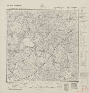 2581 Gr. Plowenz, Topographische Karte 1:25000 (4cm - Karte)