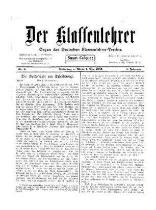 Die Volksschule am Scheidewege : (Schluß)