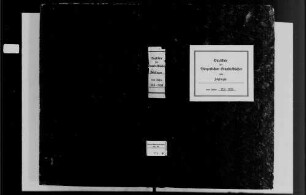 Höpfingen, katholische Gemeinde: Standesbuch 1810-1820