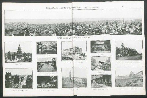 [Fotografía de] San Francisco de California antes del terremoto