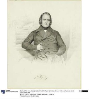 (Friedrich Carl?) Weyland, Gesandter von Sachsen-Weimar