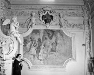 Szene aus dem Leben des heiligen Bischofs Paulinus von Nola