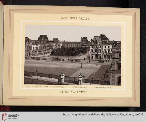 Paris, rive droite. Le nouveau Louvre